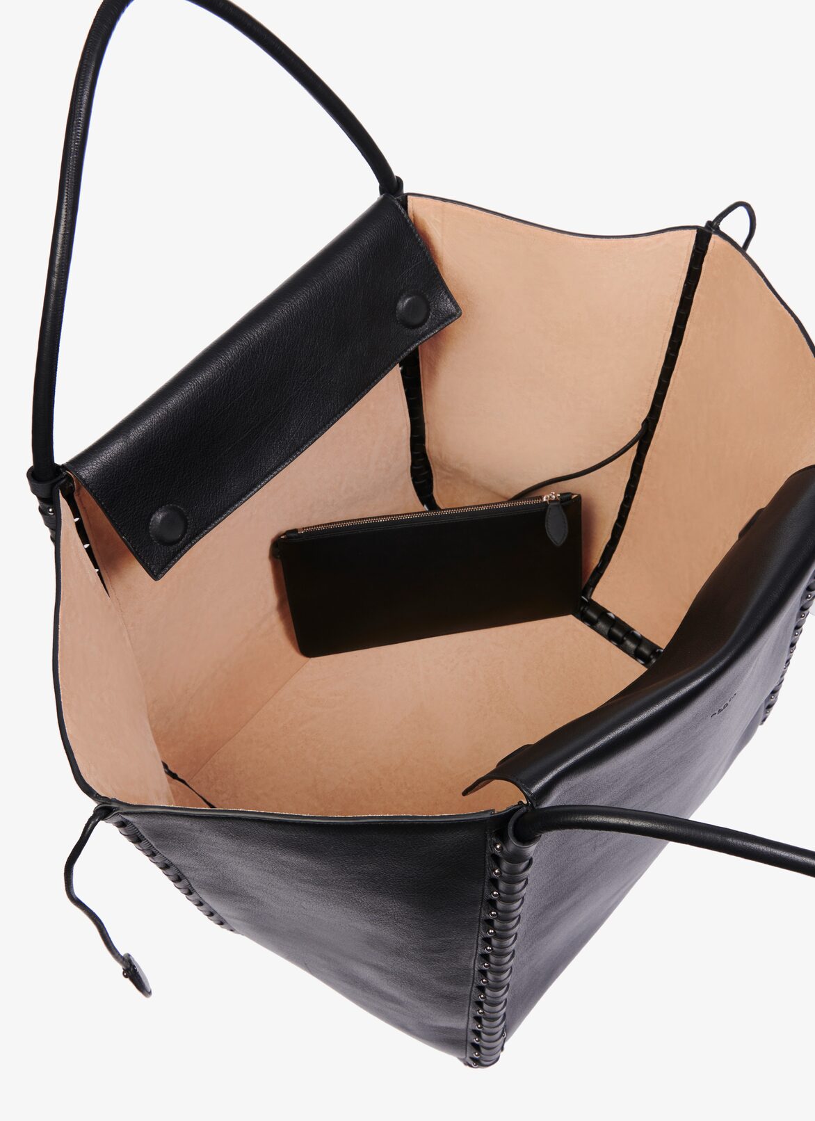 LARGE HINGE  BAG ALAÏA BLACK LARGE HINGE  BAG